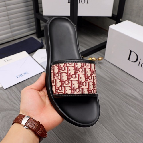 Free shipping Annareps Men D*ior Top Quality slippers