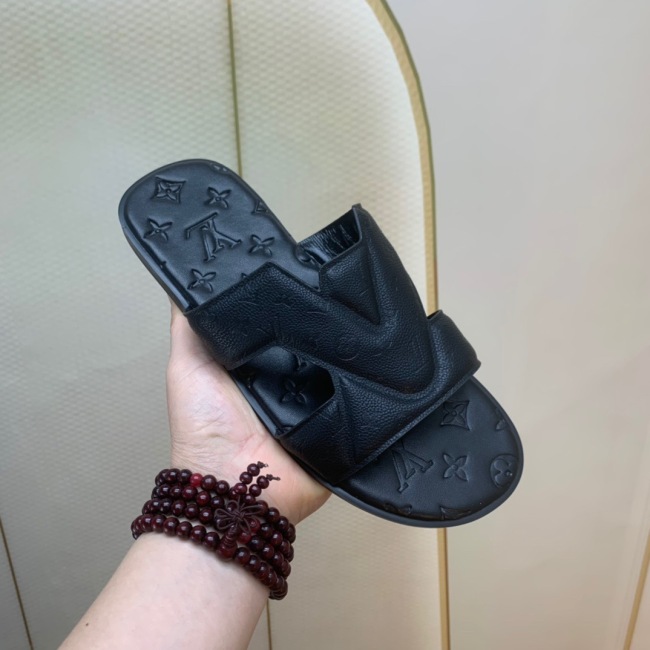 Men L*ouis V*uitton Top Slippers (Annareps)