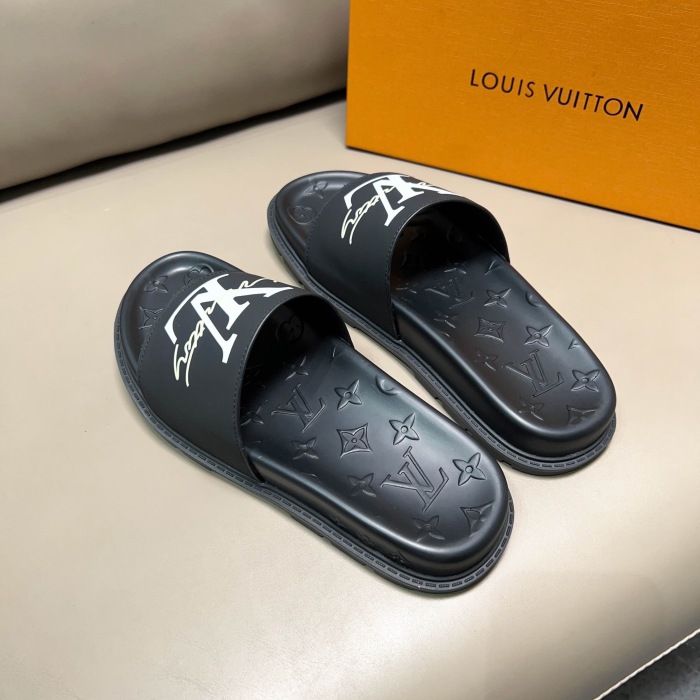 Men L*ouis V*uitton Top Slippers (Annareps)