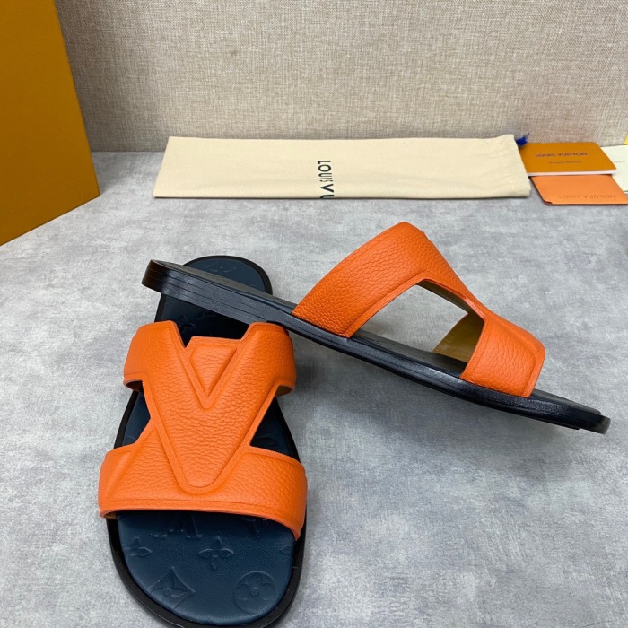 Men L*ouis V*uitton Top Slippers (Annareps)