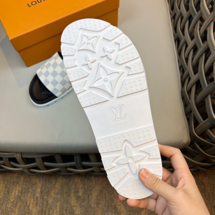 Men L*ouis V*uitton Top Slippers (Annareps)