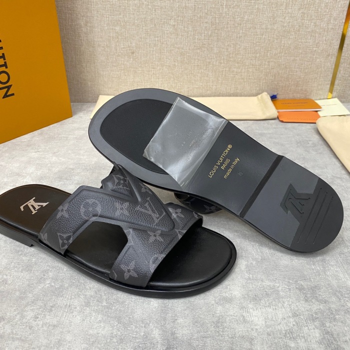 Men L*ouis V*uitton Top Slippers (Annareps)