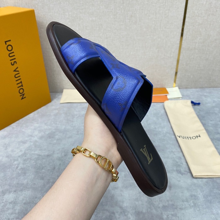 Men L*ouis V*uitton Top Slippers (Annareps)