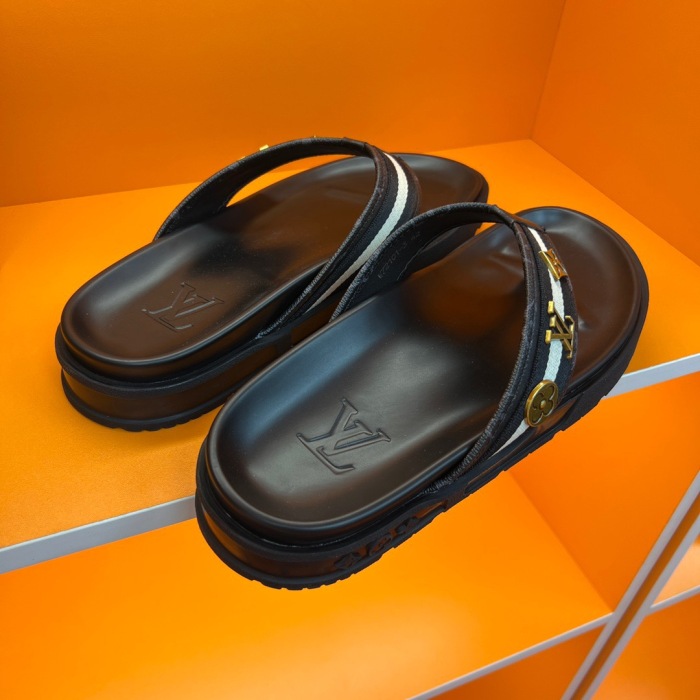 Men L*ouis V*uitton Top Slippers (Annareps)