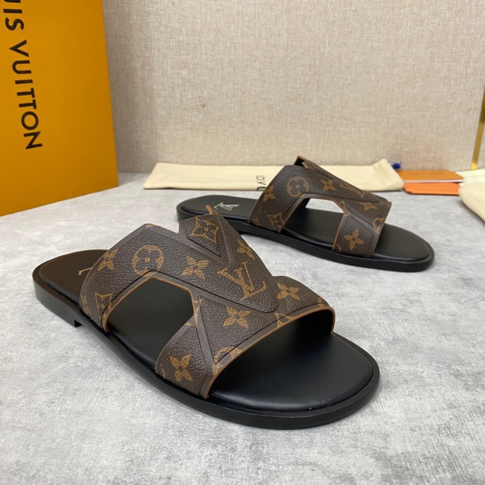 Men L*ouis V*uitton Top Slippers (Annareps)