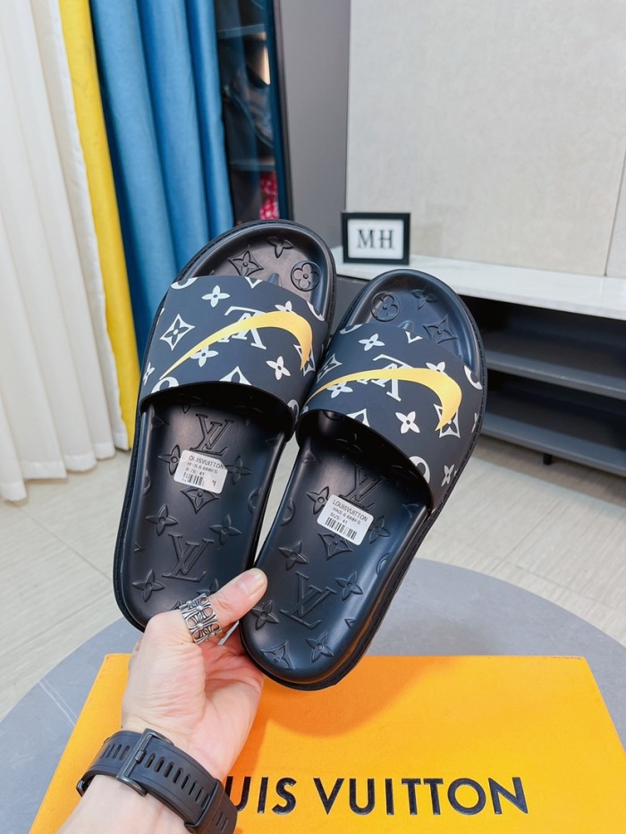 Men L*ouis V*uitton Top Slippers (Annareps)