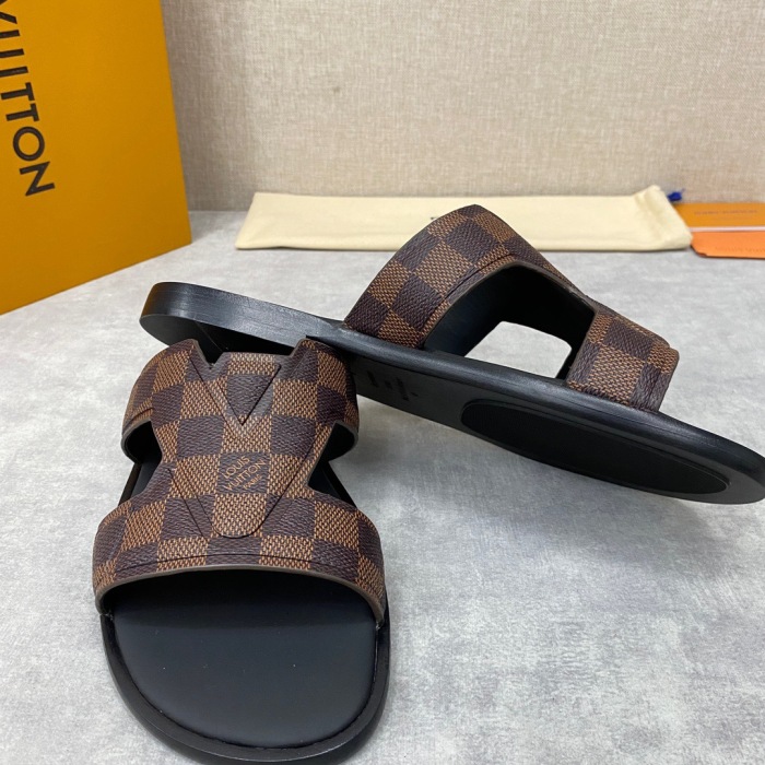 Men L*ouis V*uitton Top Slippers (Annareps)