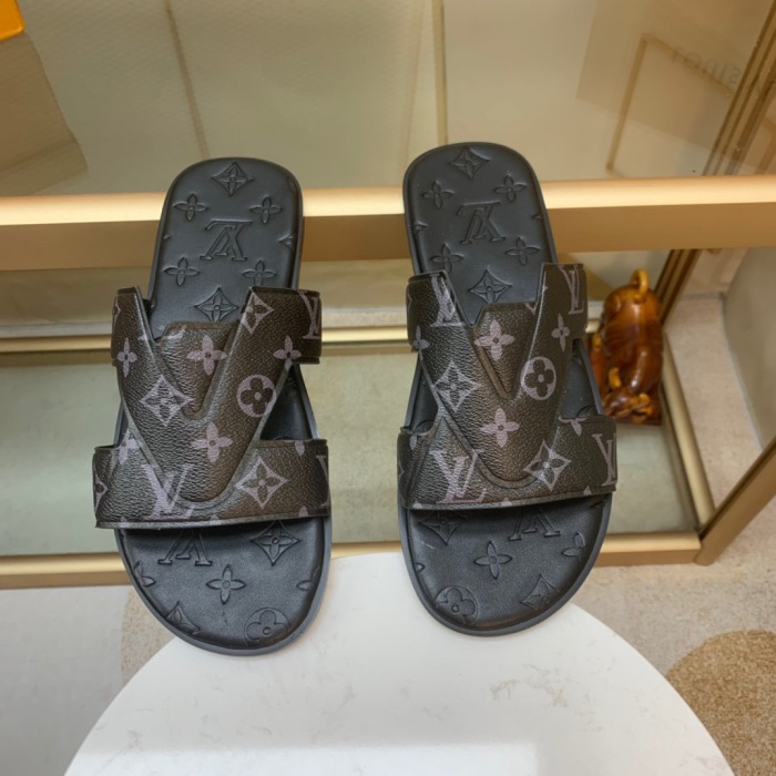 Men L*ouis V*uitton Top Slippers (Annareps)