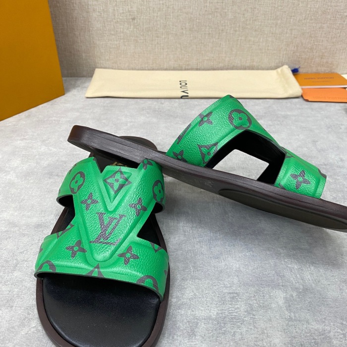 Men L*ouis V*uitton Top Slippers (Annareps)