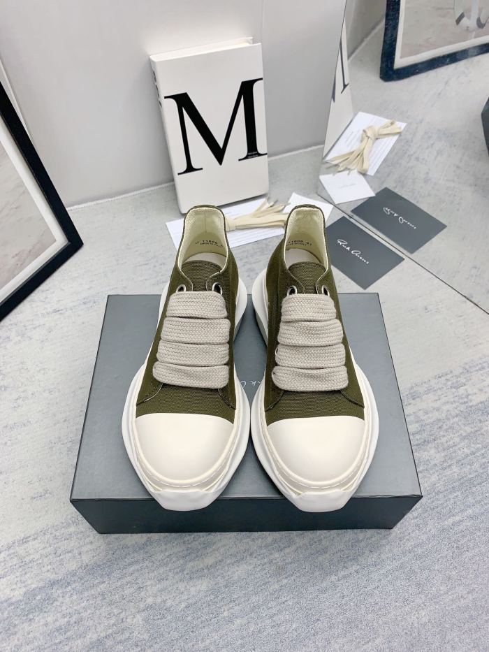 Men Women R*ick O*wens Top Sneaker (Annareps)