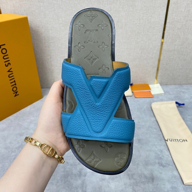 Men L*ouis V*uitton Top Slippers (Annareps)