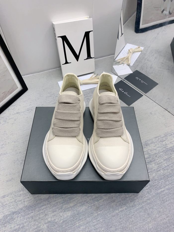 Men Women R*ick O*wens Top Sneaker (Annareps)