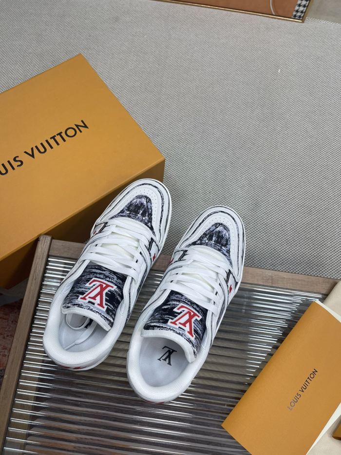 2023 Men L*ouis V*uitton Top Sneaker (annareps)