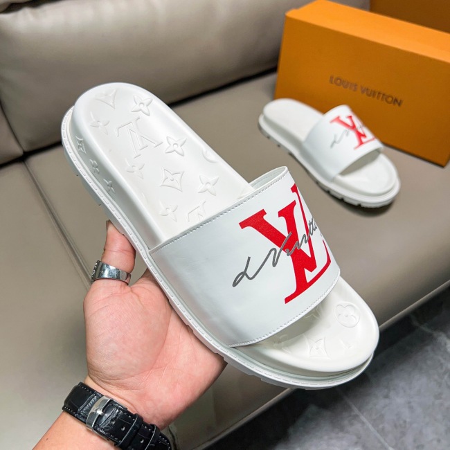 Men L*ouis V*uitton Top Slippers (Annareps)