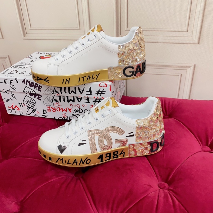 Men Women D*G Top Sneakers (Annareps)