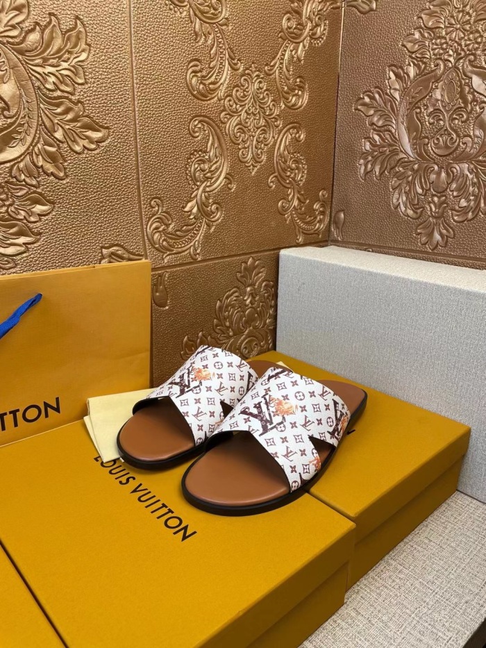 Men L*ouis V*uitton Top Slippers (Annareps)