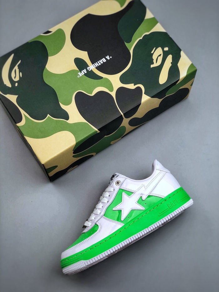 Men Women B*ape sta low Top Sneaker ( Annareps)