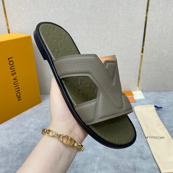 Men L*ouis V*uitton Top Slippers (Annareps)