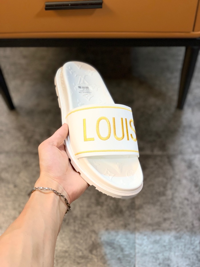 Men L*ouis V*uitton Top Slippers (Annareps)