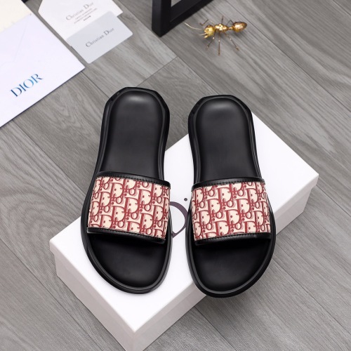 Free shipping Annareps Men D*ior Top Quality slippers