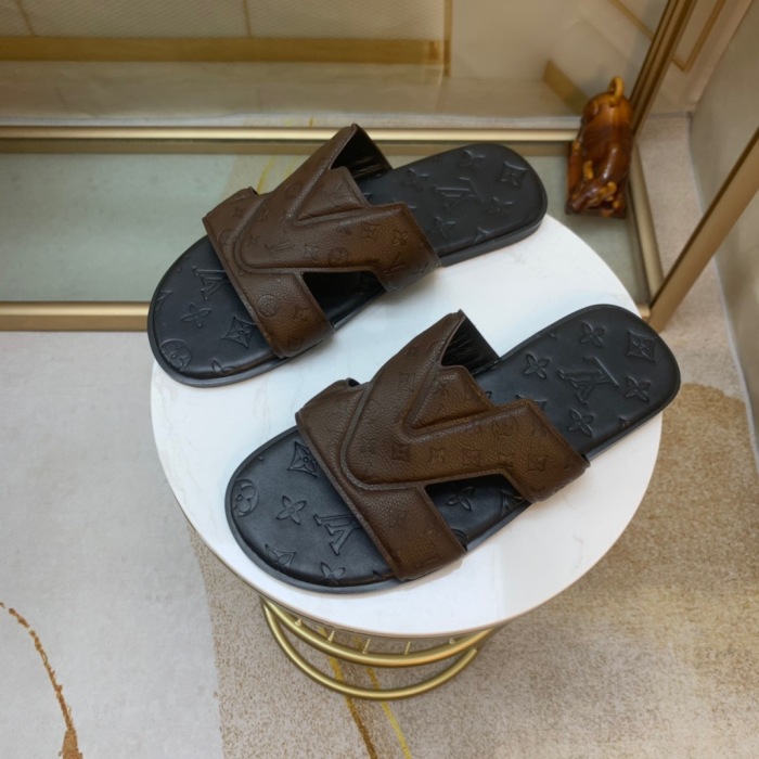 Men L*ouis V*uitton Top Slippers (Annareps)