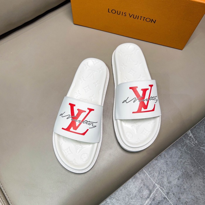 Men L*ouis V*uitton Top Slippers (Annareps)