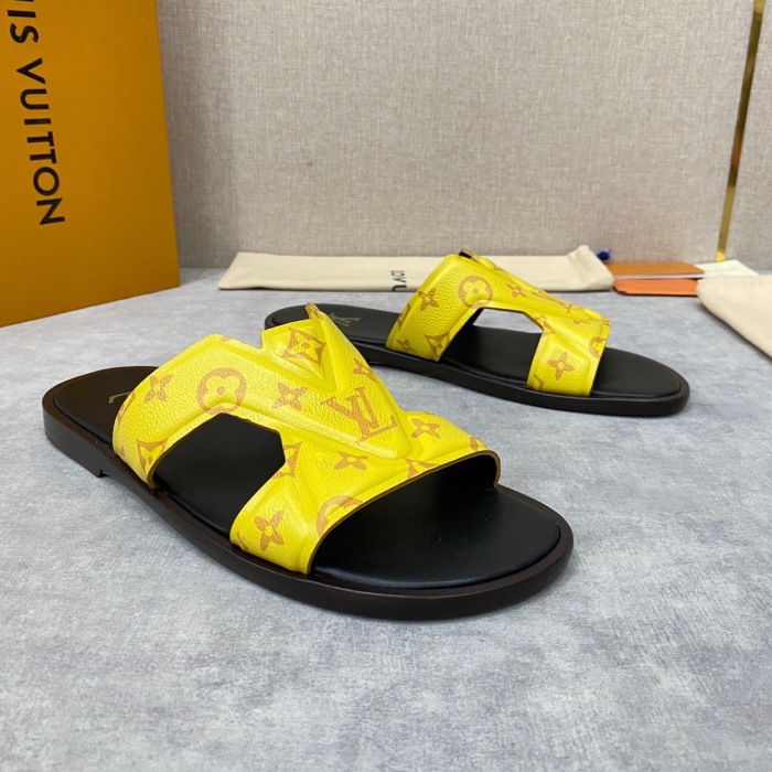 Men L*ouis V*uitton Top Slippers (Annareps)