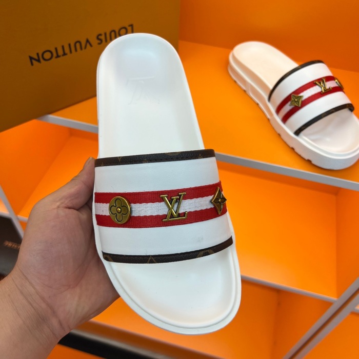 Men L*ouis V*uitton Top Slippers (Annareps)