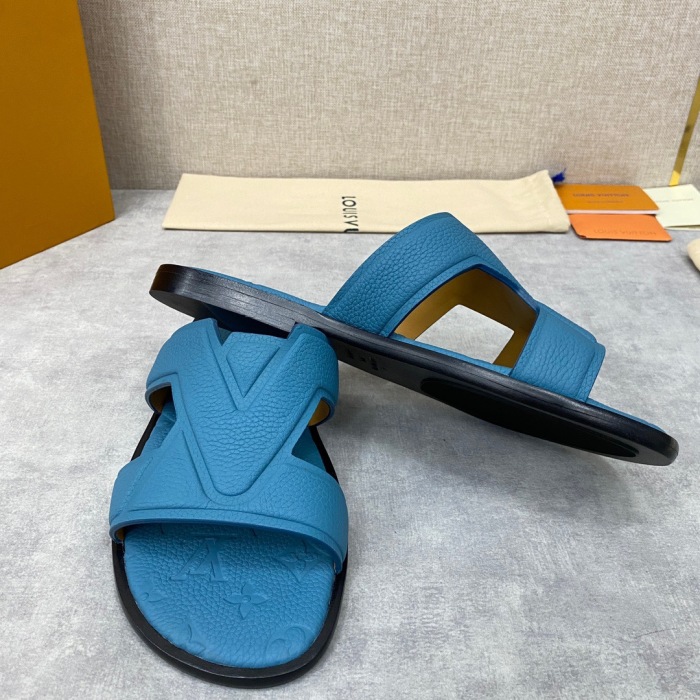 Men L*ouis V*uitton Top Slippers (Annareps)