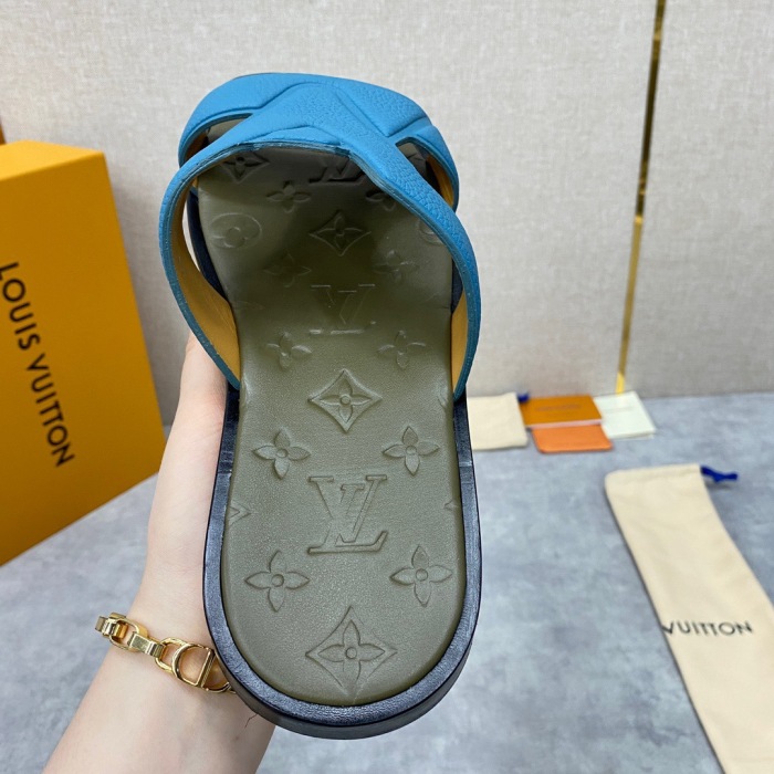 Men L*ouis V*uitton Top Slippers (Annareps)