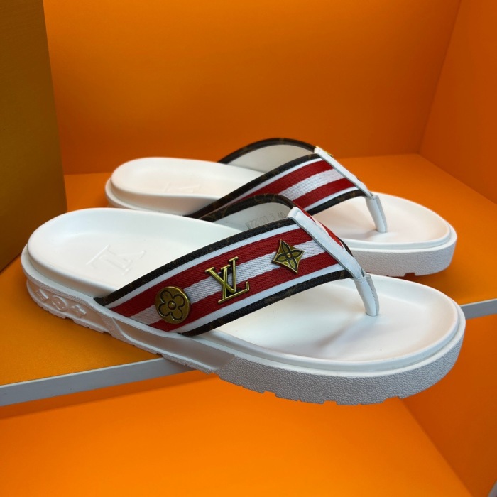 Men L*ouis V*uitton Top Slippers (Annareps)