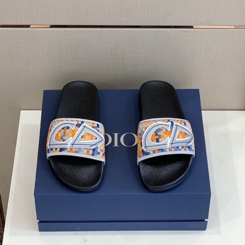 Free shipping Annareps Men D*ior Top Quality slippers