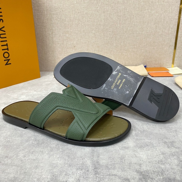 Men L*ouis V*uitton Top Slippers (Annareps)