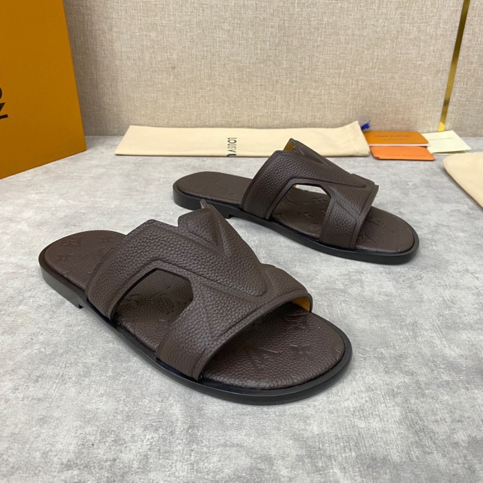 Men L*ouis V*uitton Top Slippers (Annareps)