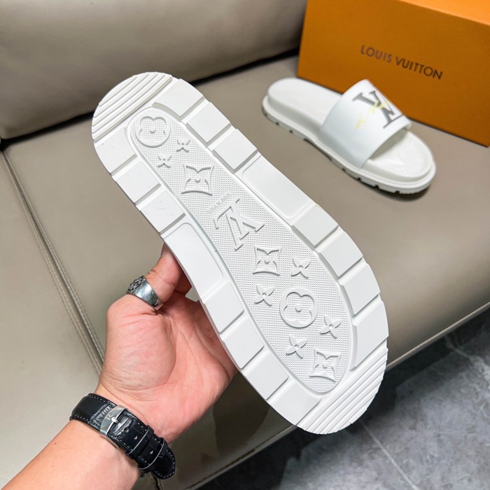 Men L*ouis V*uitton Top Slippers (Annareps)