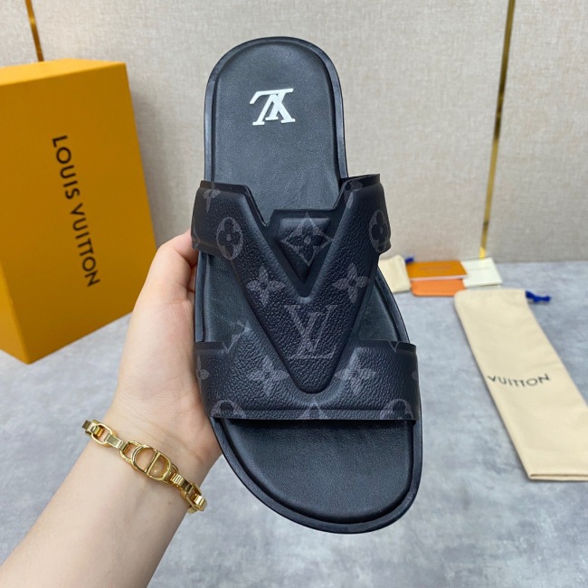 Men L*ouis V*uitton Top Slippers (Annareps)