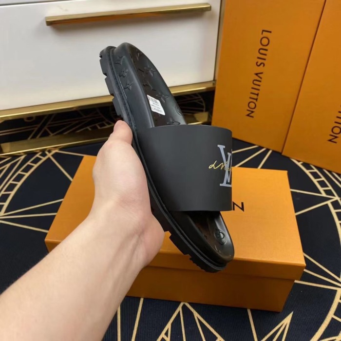Men L*ouis V*uitton Top Slippers (Annareps)