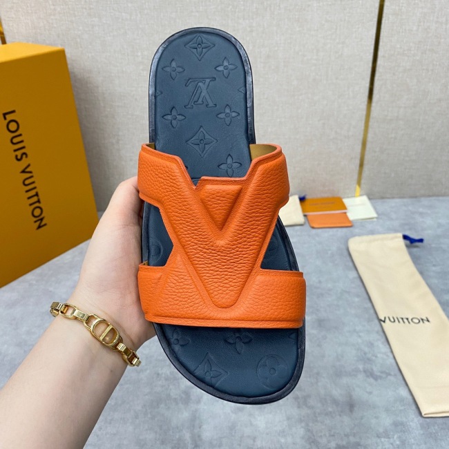 Men L*ouis V*uitton Top Slippers (Annareps)
