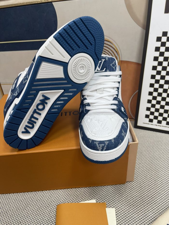 2023 Men L*ouis V*uitton Top Sneaker (annareps)