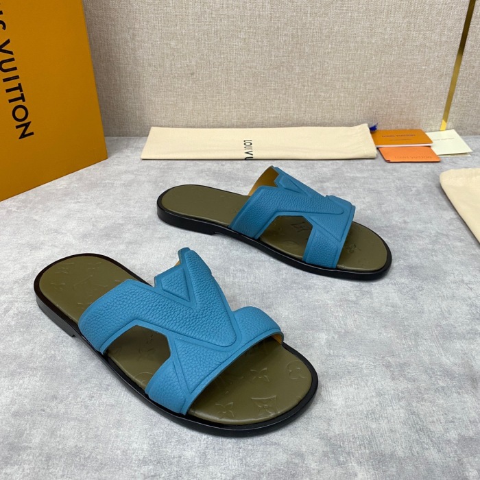 Men L*ouis V*uitton Top Slippers (Annareps)