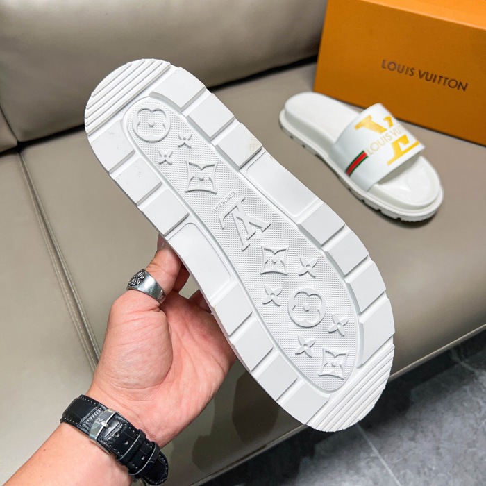 Men L*ouis V*uitton Top Slippers (Annareps)