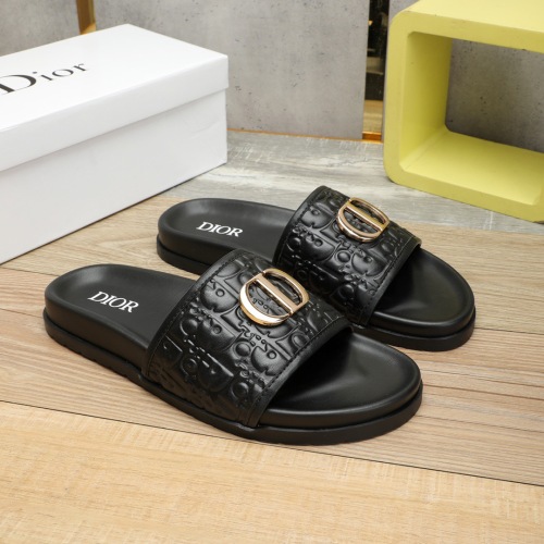 Free shipping Annareps Men D*ior Top Quality slippers