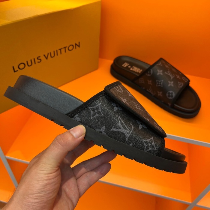 Men L*ouis V*uitton Top Slippers (Annareps)