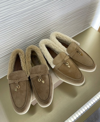 Women L*oro P*iana Top Loafer （Annareps）