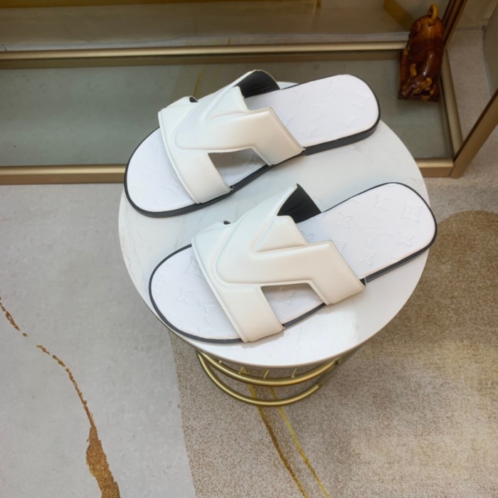 Men L*ouis V*uitton Top Slippers (Annareps)