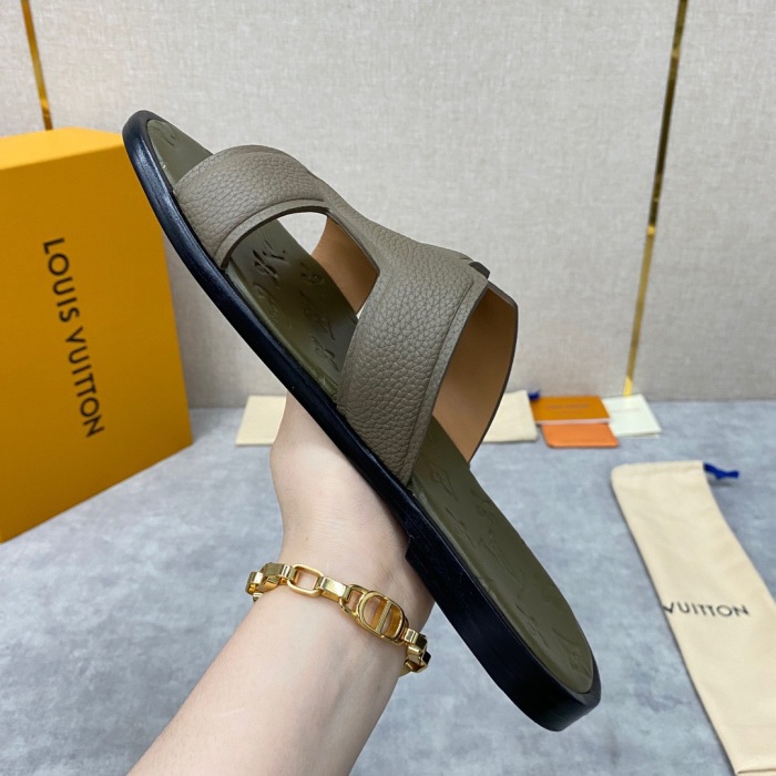 Men L*ouis V*uitton Top Slippers (Annareps)