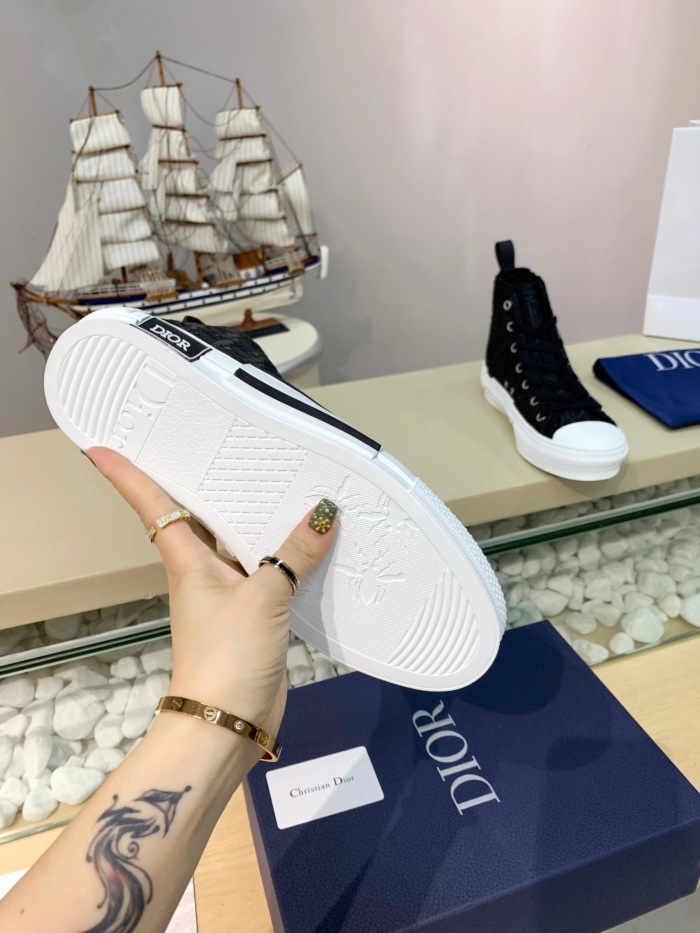 Free shipping Annareps Men Women D*ior Top Sneakers