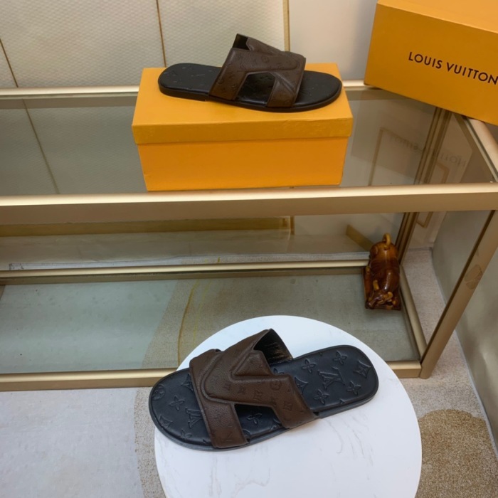 Men L*ouis V*uitton Top Slippers (Annareps)