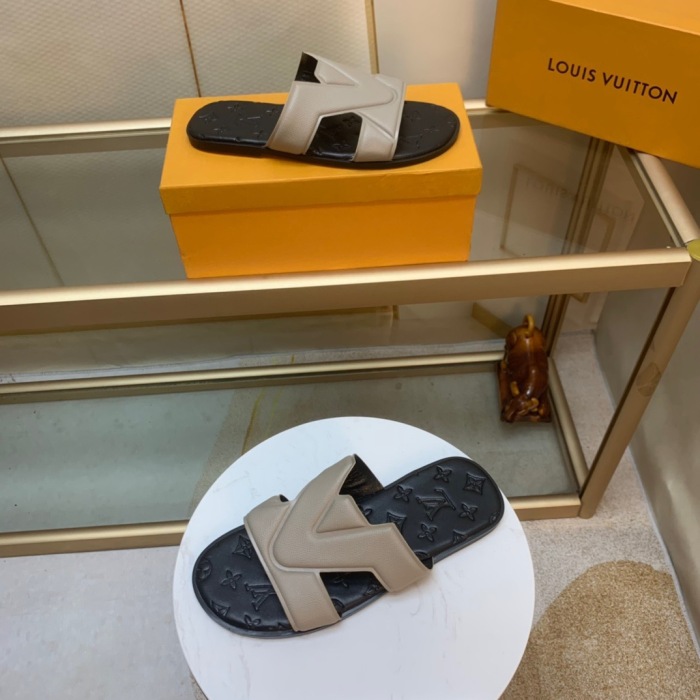 Men L*ouis V*uitton Top Slippers (Annareps)