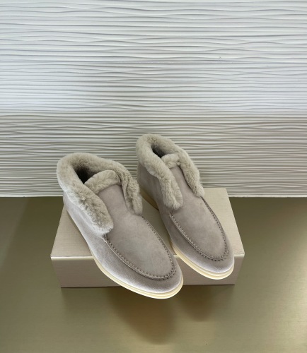 Women L*oro P*iana Top Loafer （Annareps）
